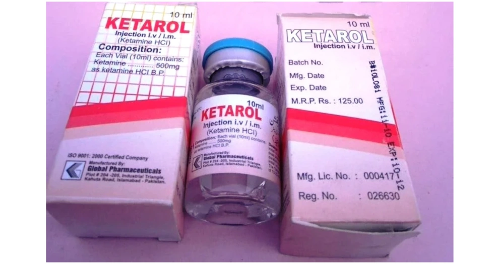 Ketarol 10 ml Injection i.v i.m. (Ketamine HCI) - Buy Ketarol Online Without Prescription